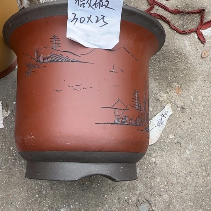 紫砂花盆特价商品