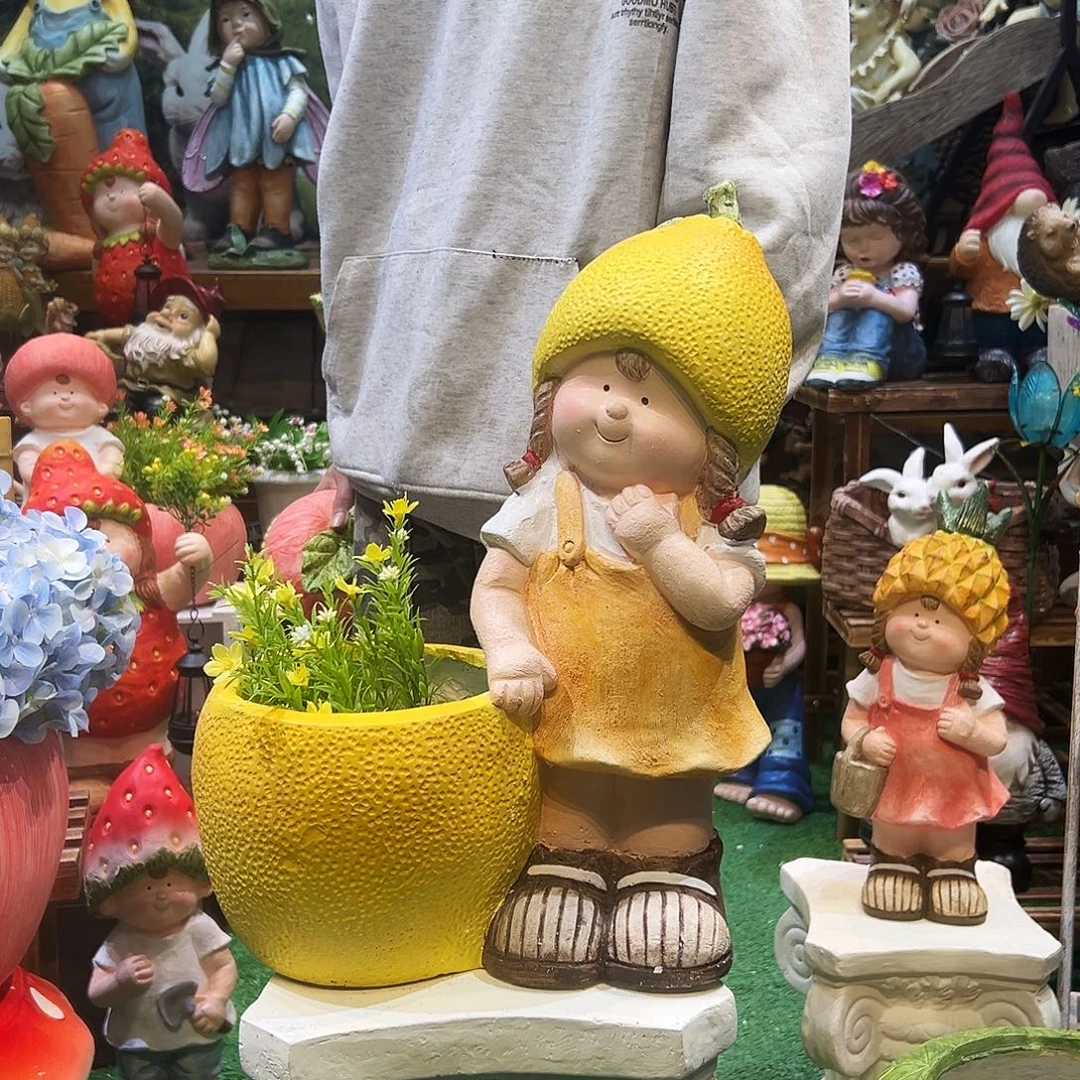 摆件花园摆件红红火火