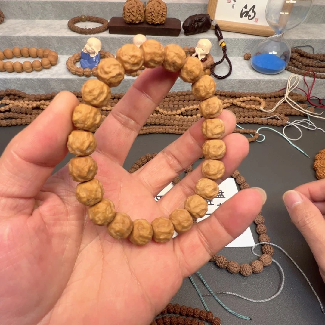 手串金刚菩提猴头核桃手串单圈龙蛇之变11mm全品保无科技