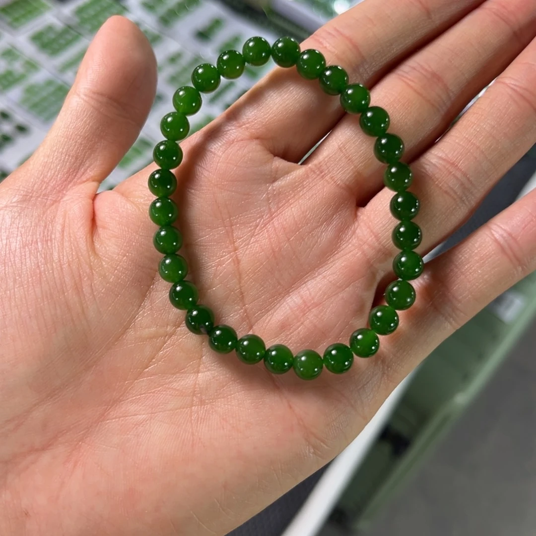 未镶嵌手链和田玉（碧玉）