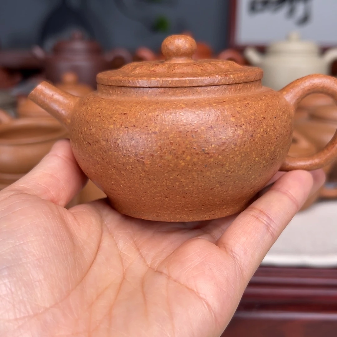 茶壶紫砂梨皮黄的160