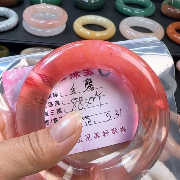 石英质玉手镯未镶嵌兰*