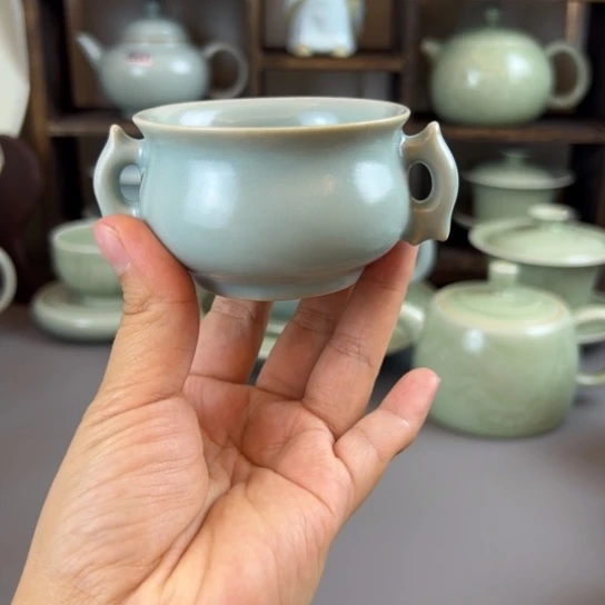 杯仿古双耳杯一级品