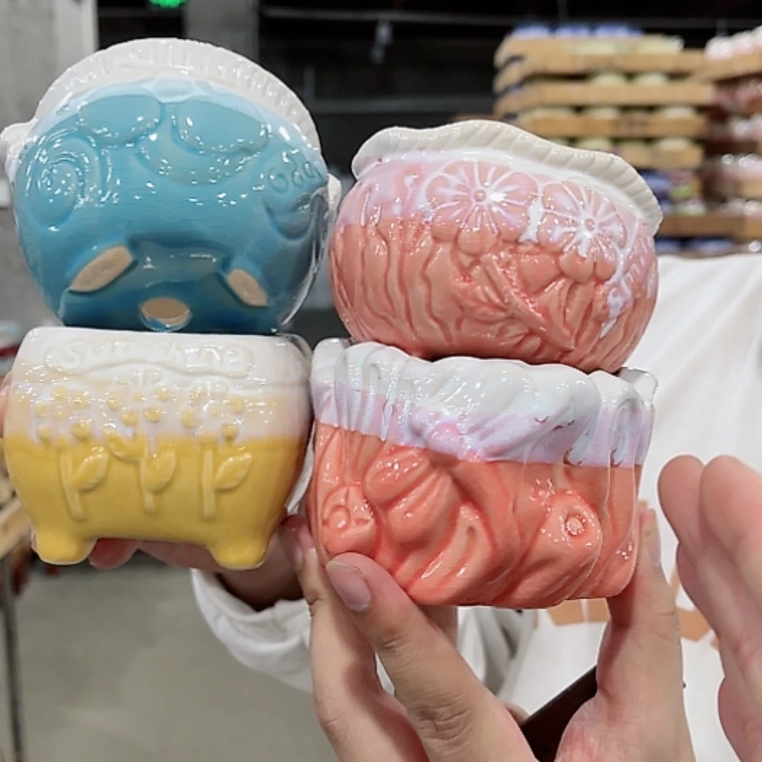 【闪购商品】陶瓷花盆