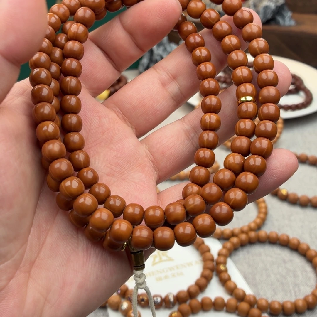 文玩核桃吊坠猴头108