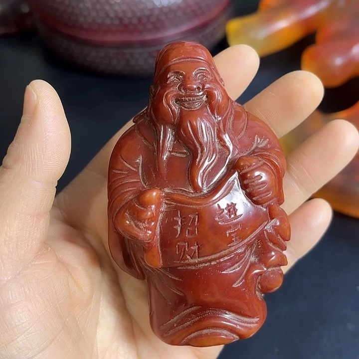 白玉菩提把件一个一个