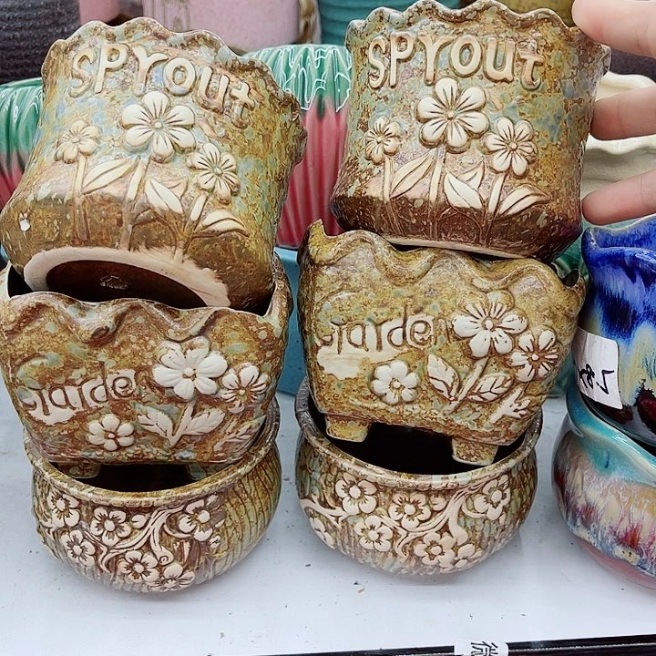 多肉绿植陶瓷花盆