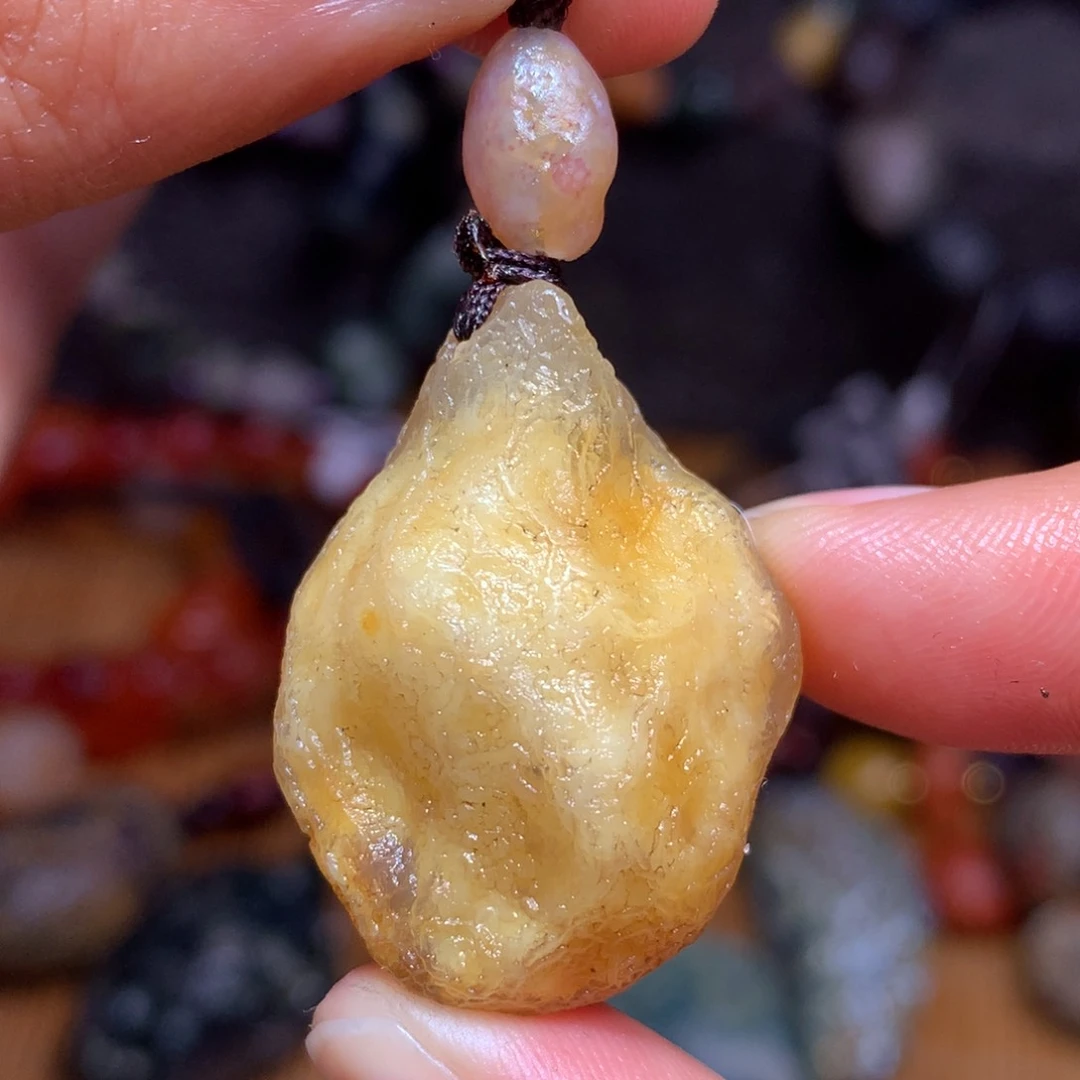 未镶嵌玛瑙/玉髓珠宝半成品