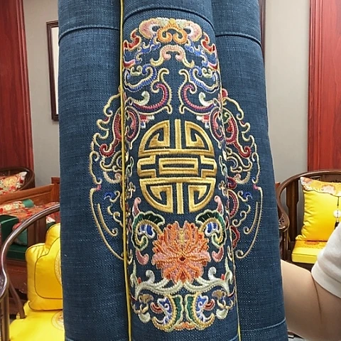 福利枕现货 蓝色 梅花枕