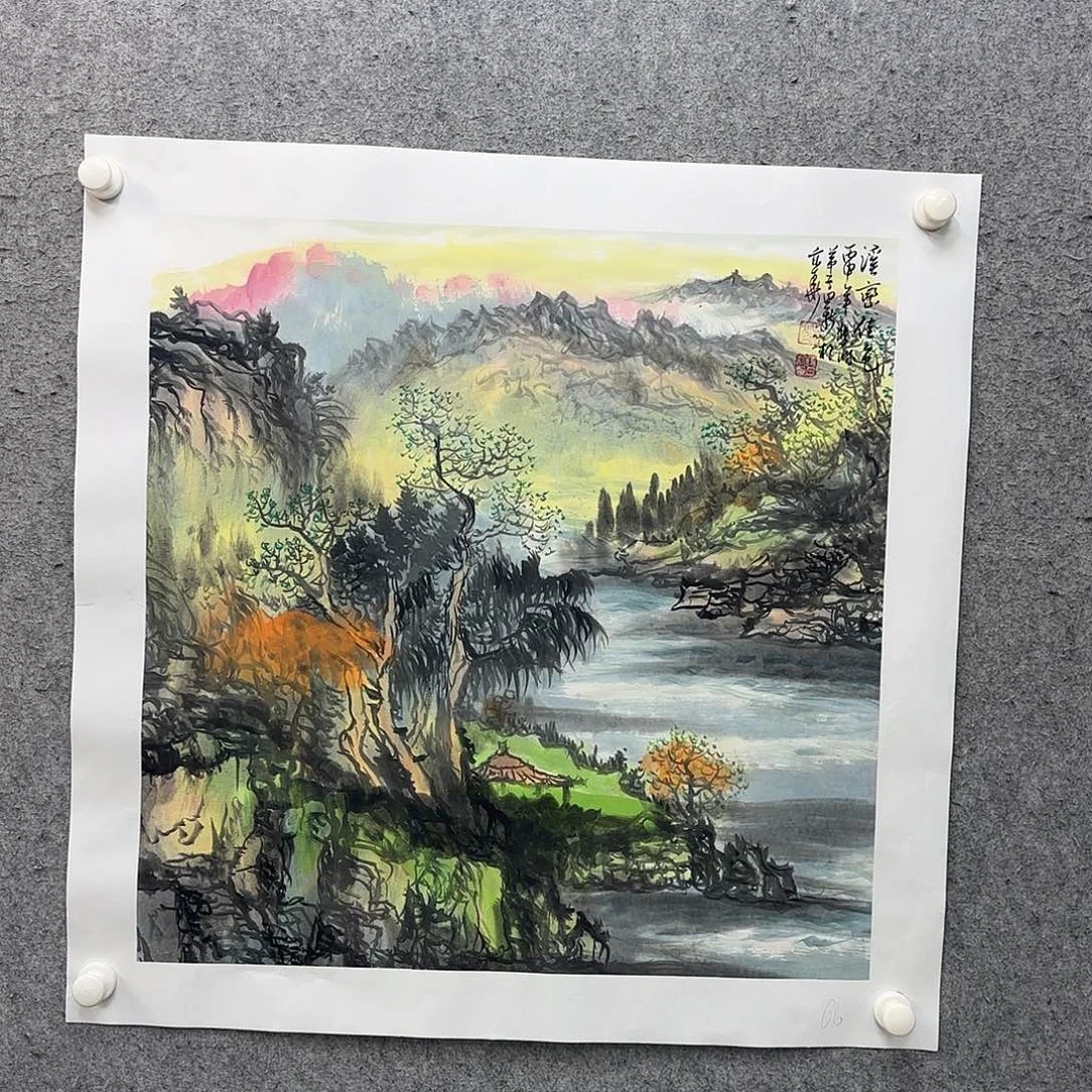书法书法作品多次参加
