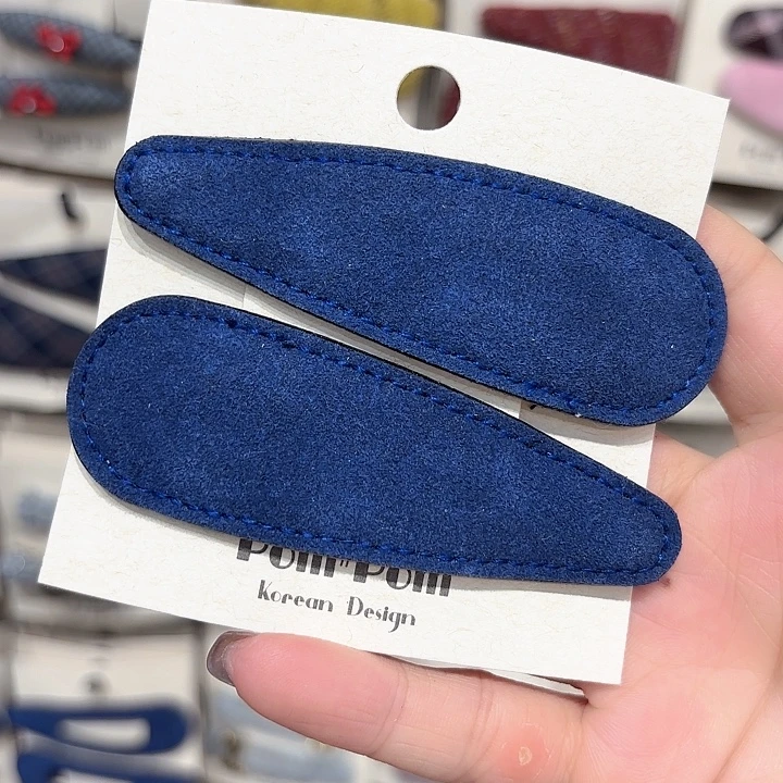 布艺铁合金蓝色拜拜一对