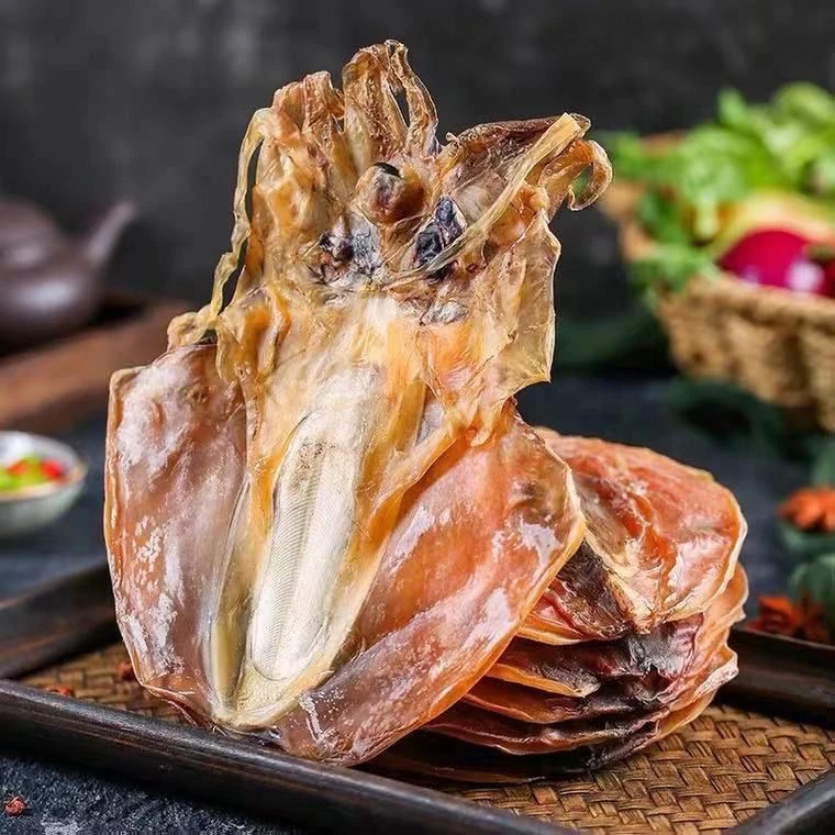 福建东山本港淡晒精品中大号墨鱼干4-6只/斤