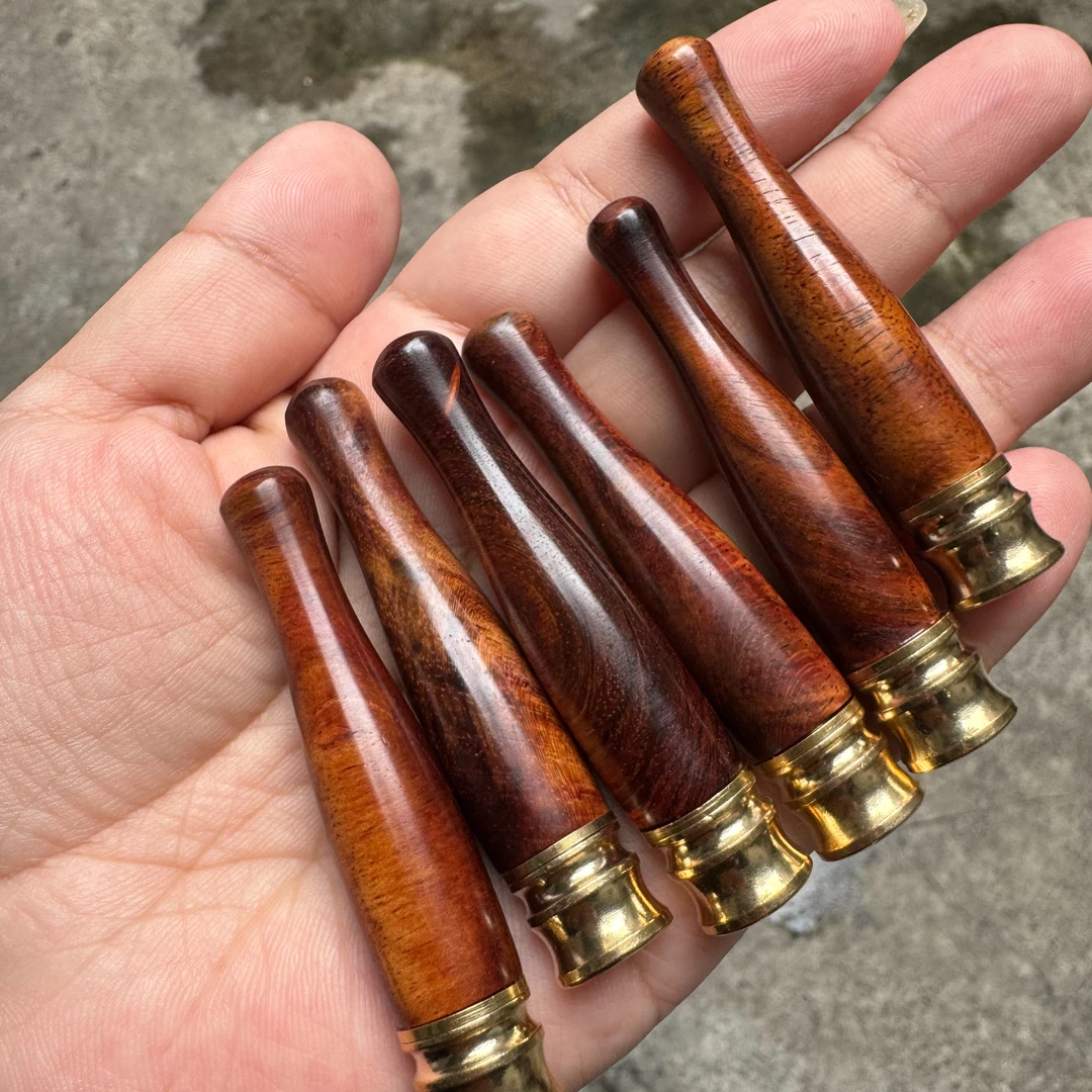 【OA1】海南黄花梨烟嘴（多样性发一）