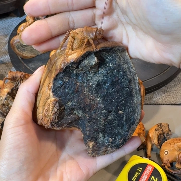 崖柏摆件手把件等