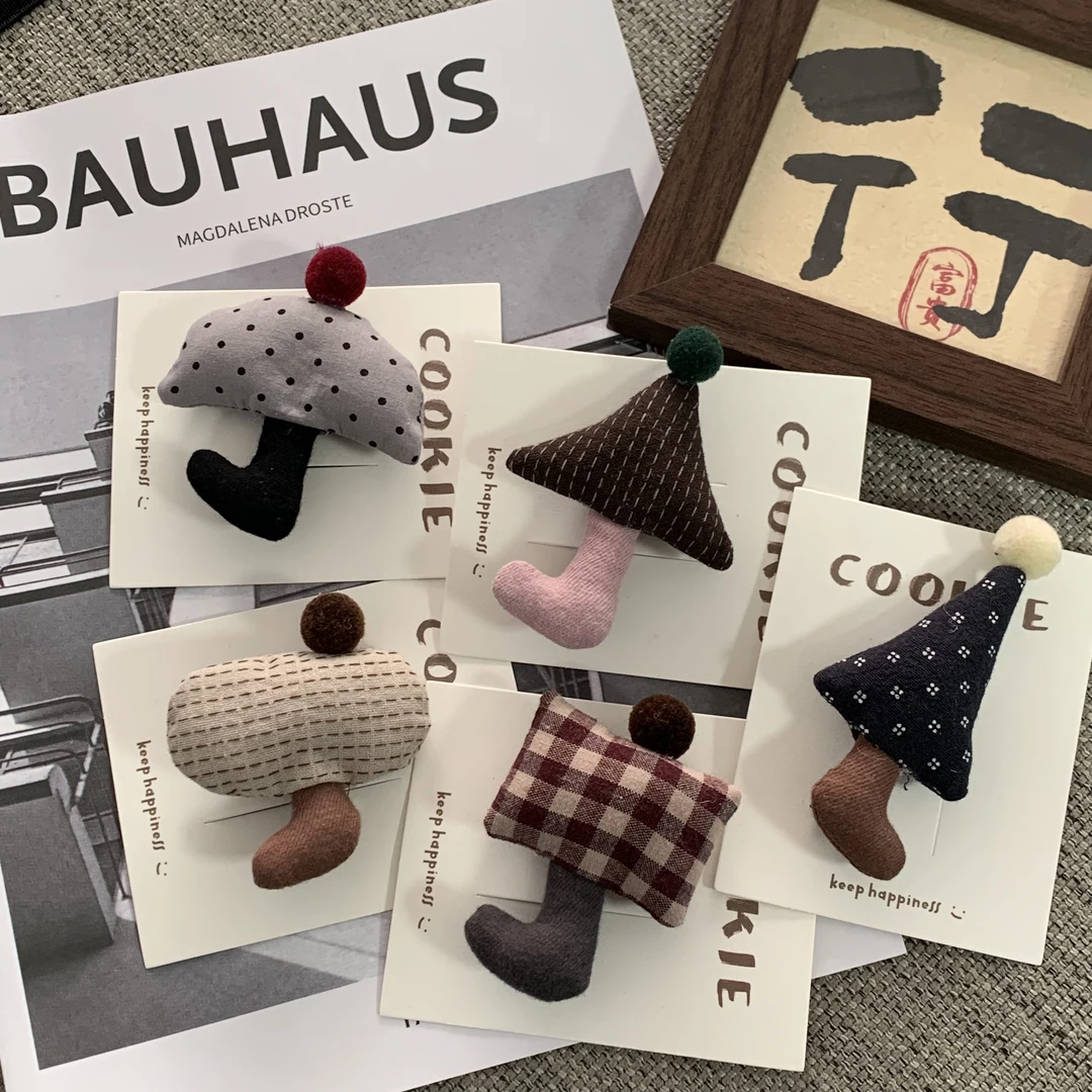 直播拍～任选3个～孤品～韩系布艺发夹ins秋冬发卡发饰儿童可爱甜