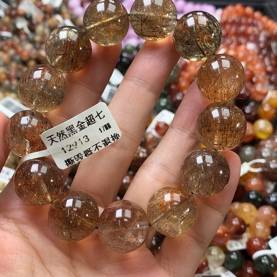 水晶未镶嵌手链，，，