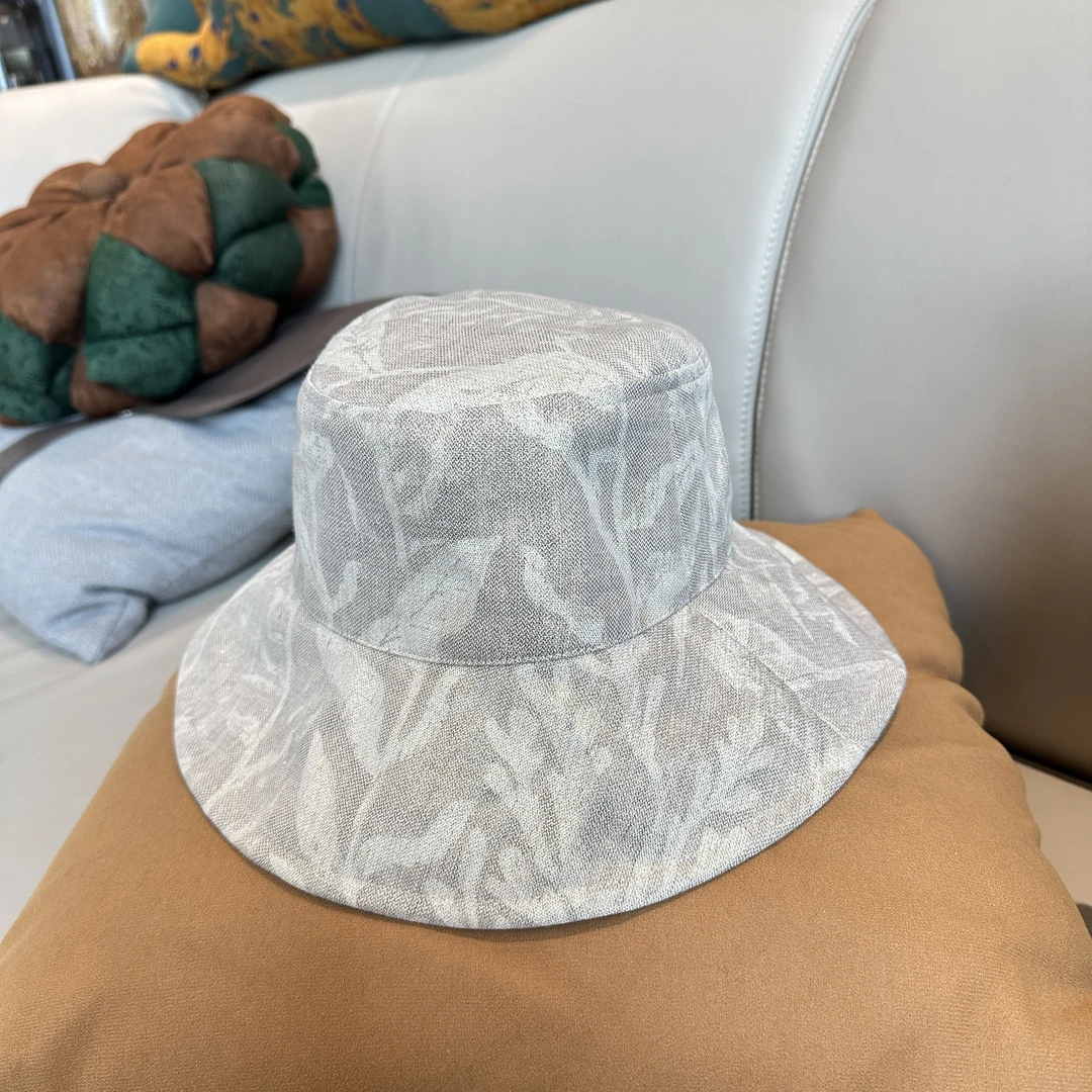 「利琪高订」国风新中式气质轻奢百搭细闪亚麻料渔夫帽CB646