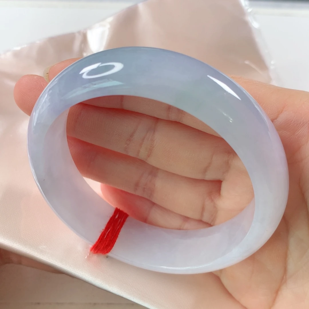 未镶嵌手镯翡翠 正圈276有纹轮胎镯新品❤️