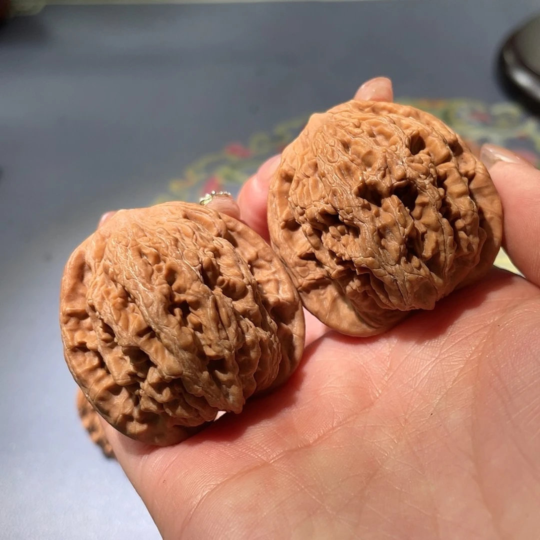 文玩核桃把件虎头41 S1号