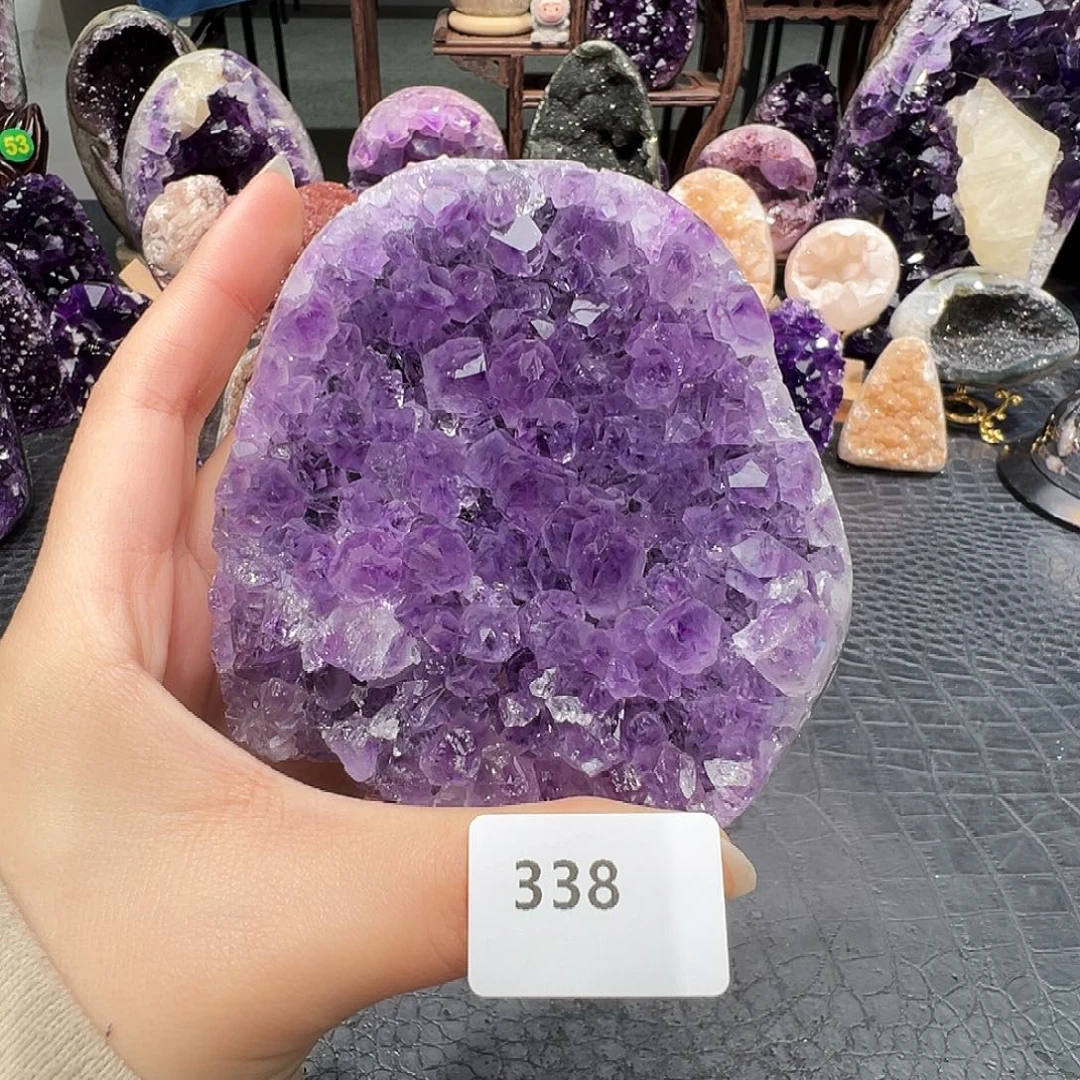 未镶嵌珠宝半成品紫晶