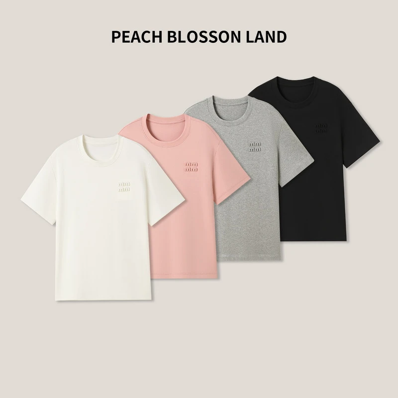 女式立体字母热辣上衣圆领短袖百搭T恤SS23279