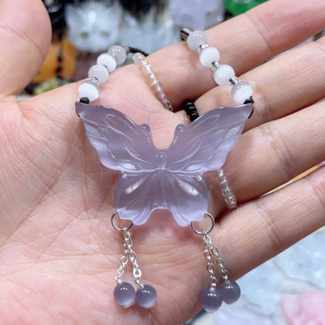 【闪购商品】未镶嵌岫玉颈饰47猫眼