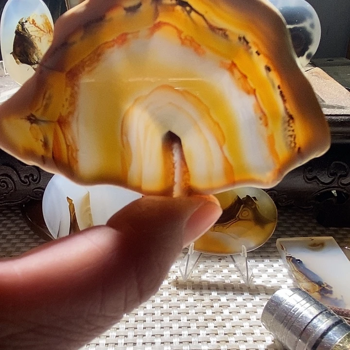 玛瑙/玉髓未镶嵌颈饰
