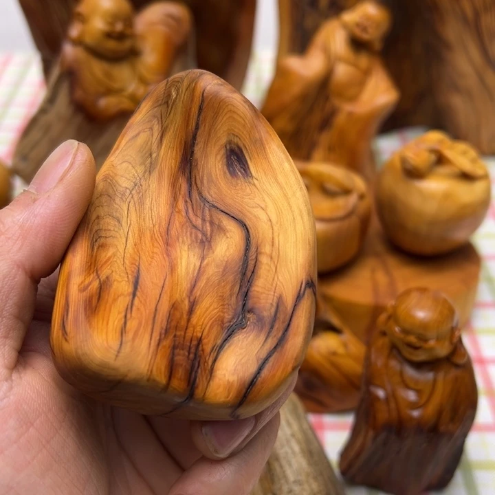 柏木（崖柏）陈化老料手串把件