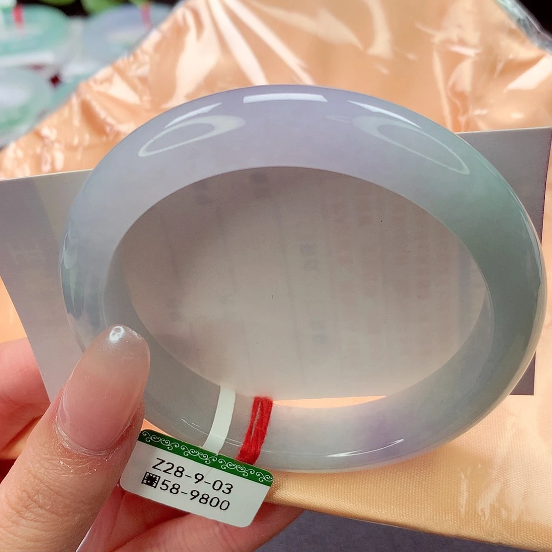 翡翠未镶嵌手镯缅甸天然a货翡翠手镯