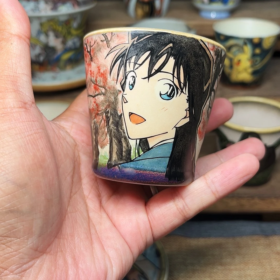 杯景德镇陶瓷手绘主人杯