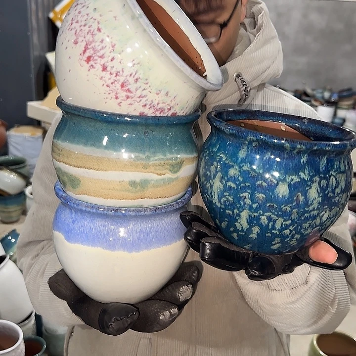 高度13口15啦啦花盆