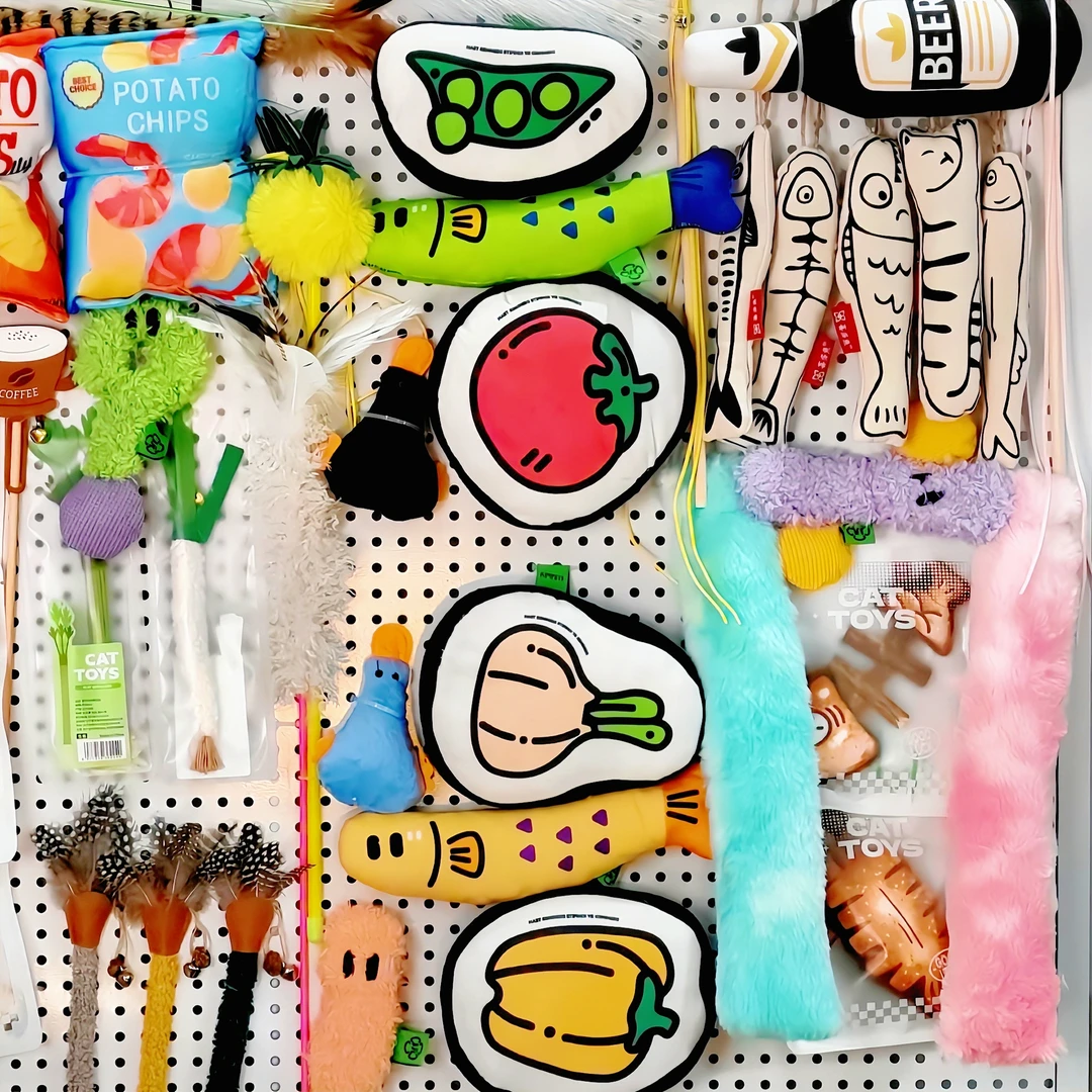 【组合2】猫狗宠物玩具No退No换互动自嗨解闷磨牙发声猫咪必备用品