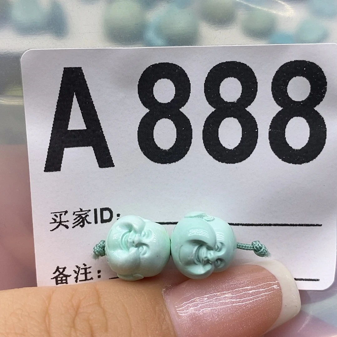 绿松石未镶嵌绿松石配饰定制