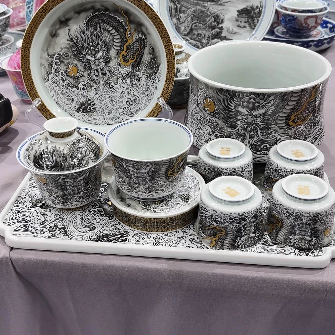 瓷片做****错景德镇瓷器艺术