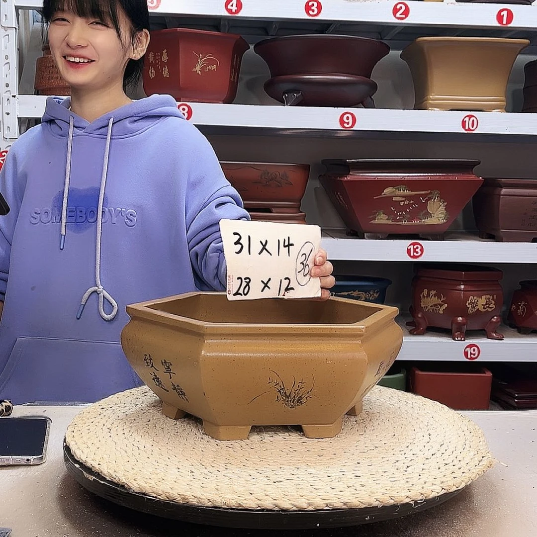 花盆紫砂紫砂花盆