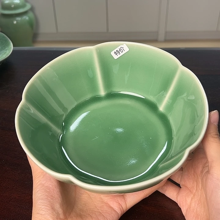 龙泉云间青瓷小米茶器