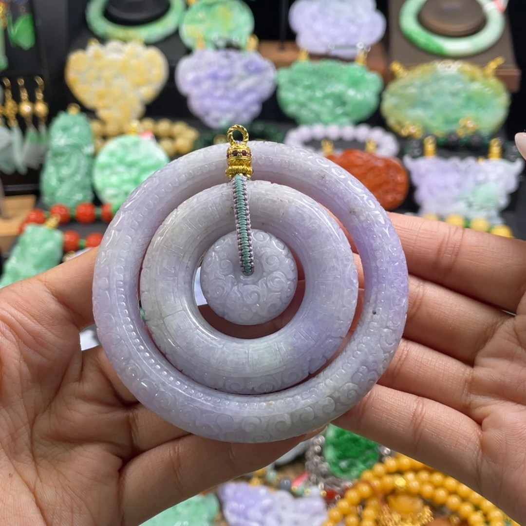 翡翠未镶嵌手镯代编织