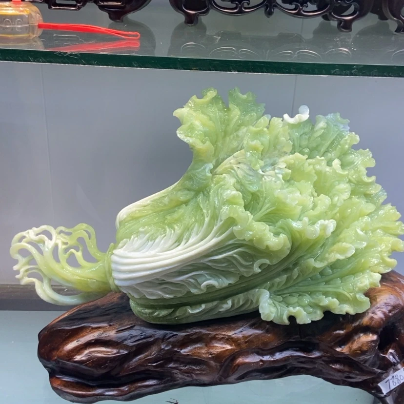 【闪购商品】未镶嵌蛇纹石玉（覆膜）珠宝奇石