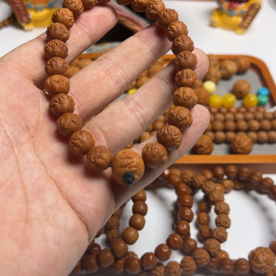 猴头核桃手串全品吞噬手持尺寸 10
