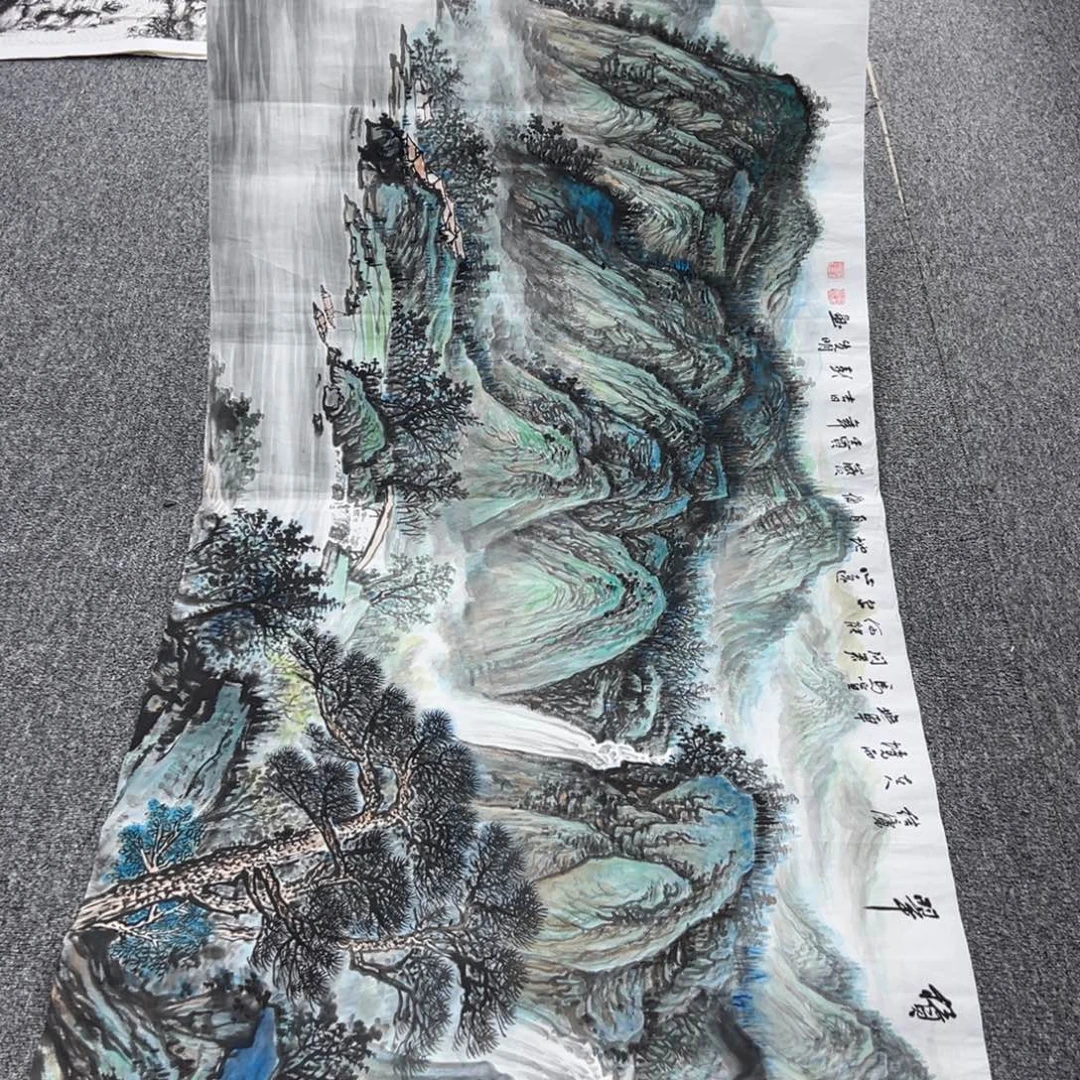 国画纯手绘字画宣纸
