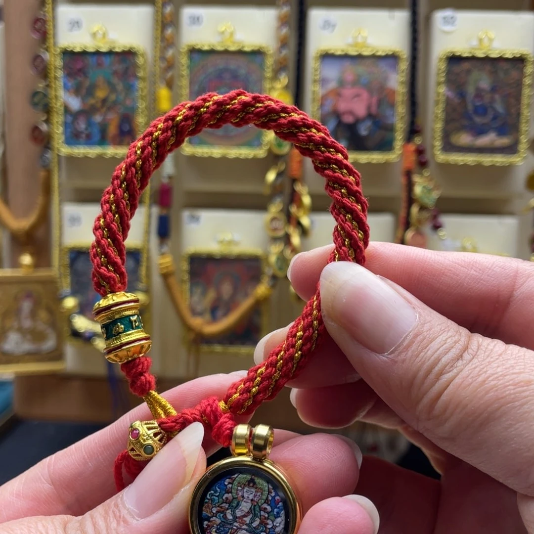 吊坠夜****星唐卡一步到位后又是