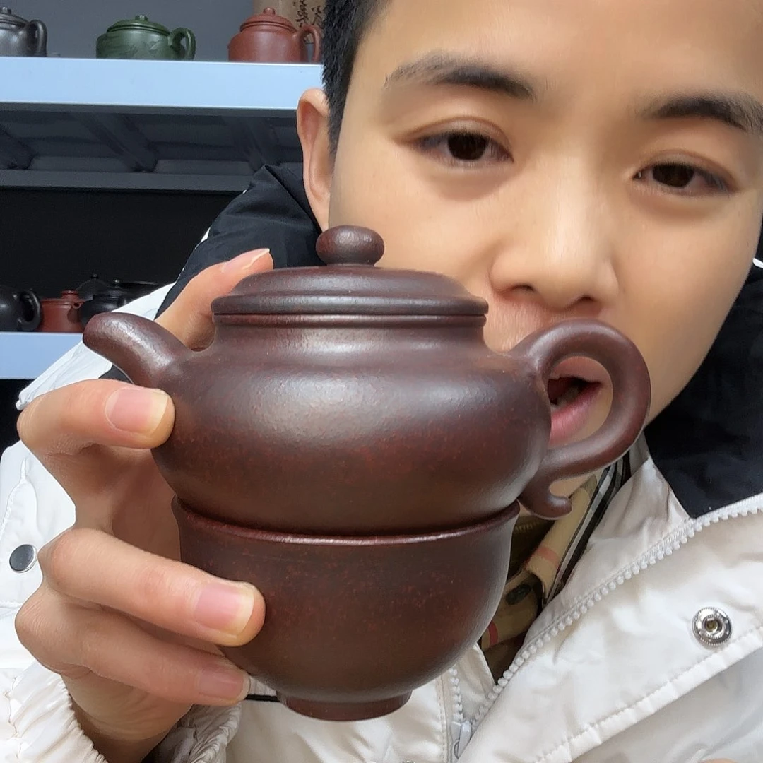 紫砂茶壶民间手艺人全手工制作