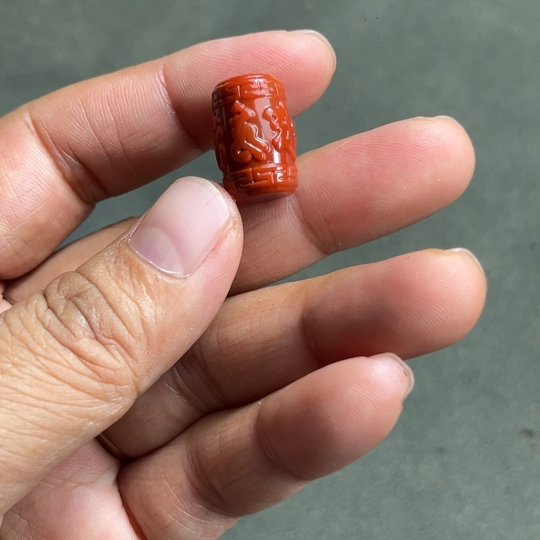 南红玛瑙合金颈饰