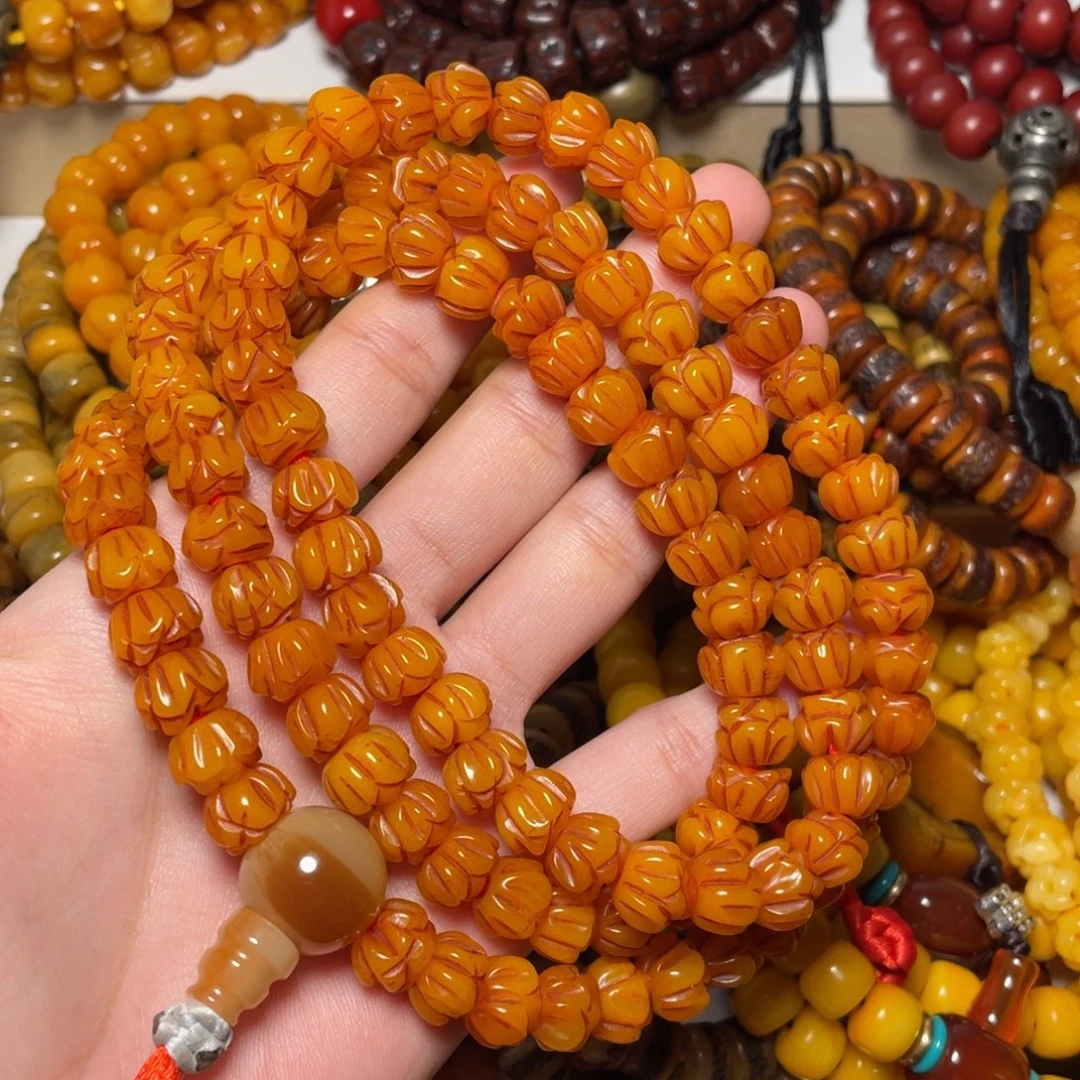 藏传文玩长串念珠