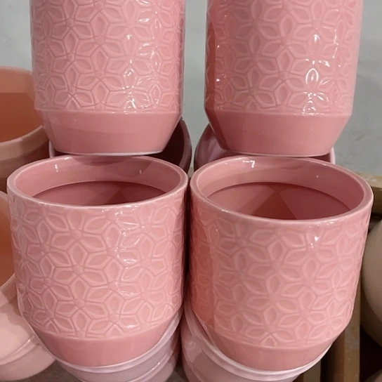 多肉绿植陶瓷花盆9.9包邮，有孔