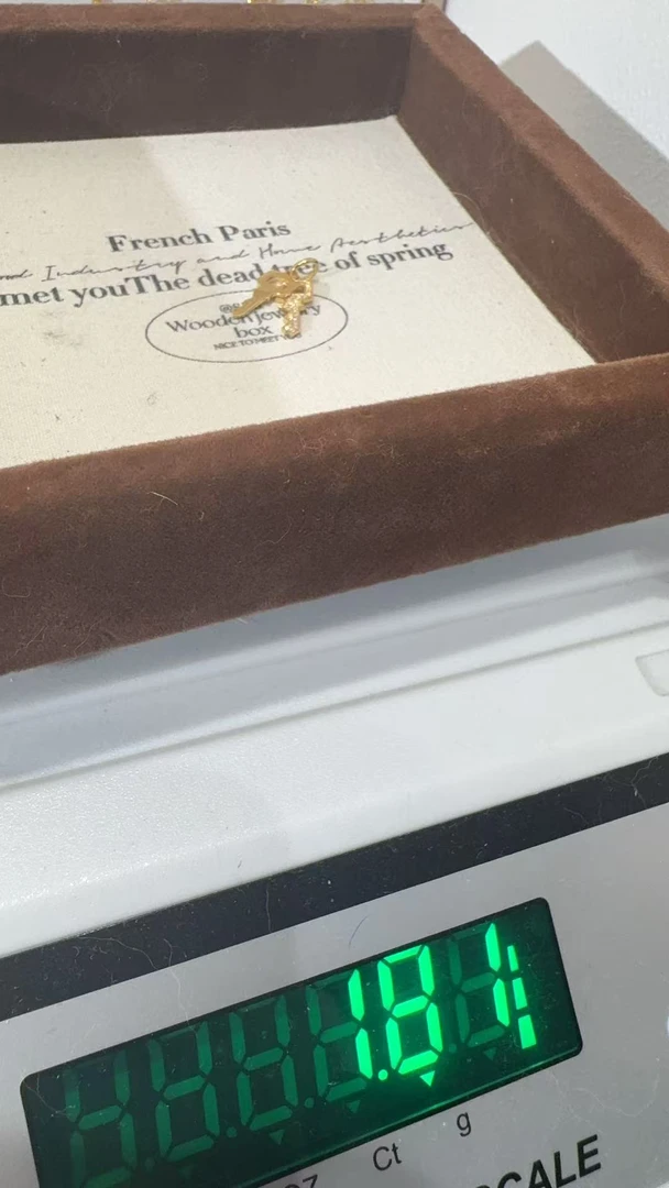 足金精品工艺吊坠