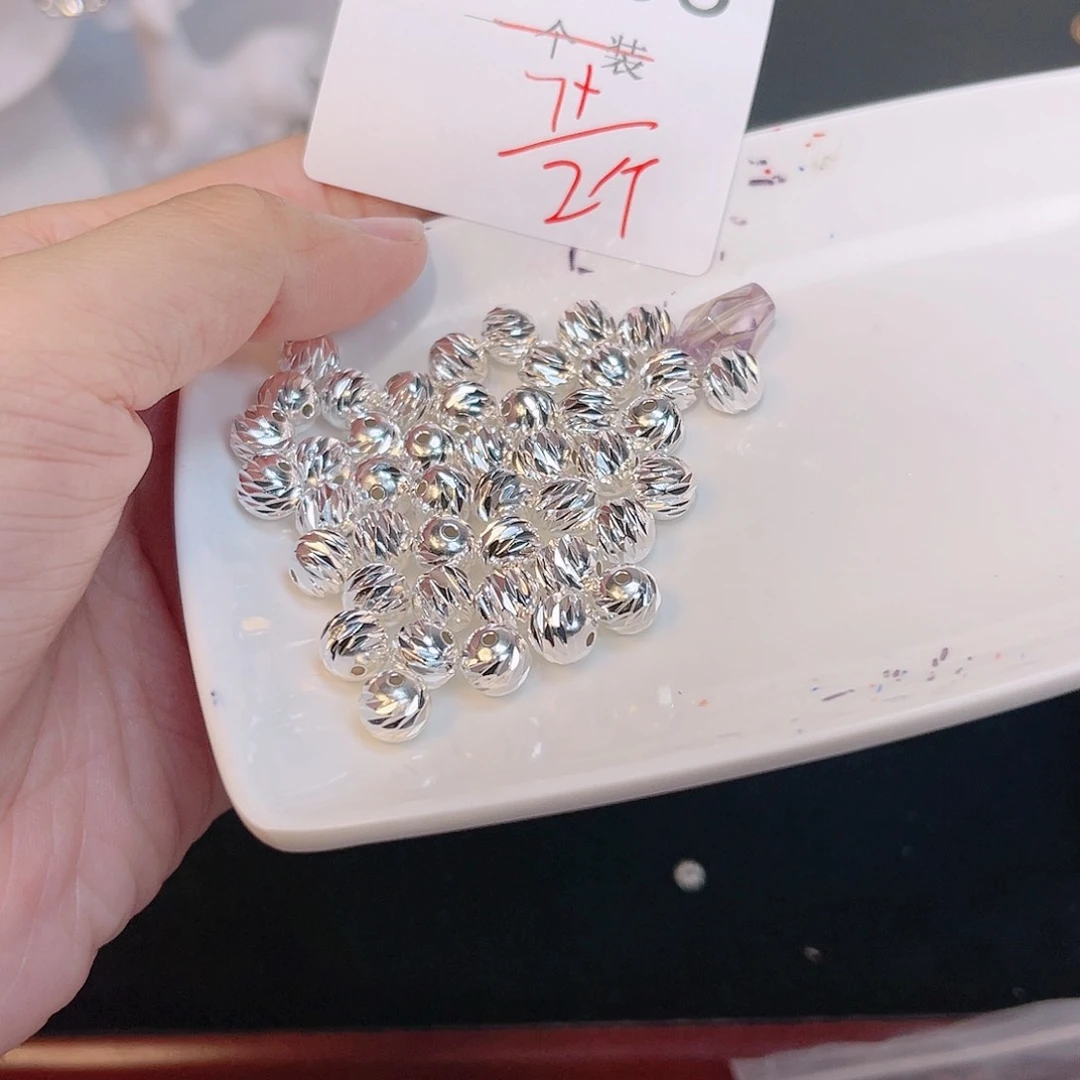 水晶珠宝半成品银S925镶嵌166