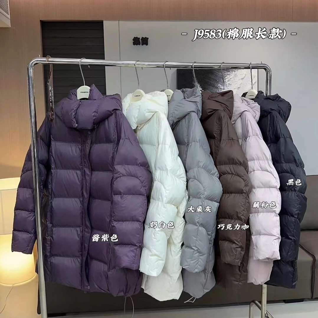 杨杨 集简-J9583【冬日暖炉】连帽保暖棉服外套