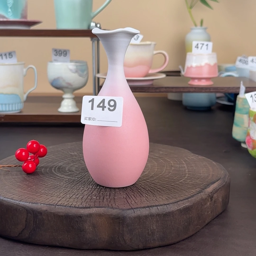 景德镇高温颜色釉花瓶