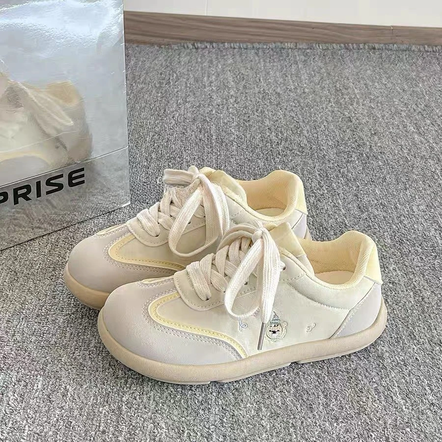 轻便德训鞋女软底2025春季新款鞋子百搭chic小众阿甘休闲运动板鞋